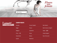 Tablet Screenshot of lamett.com